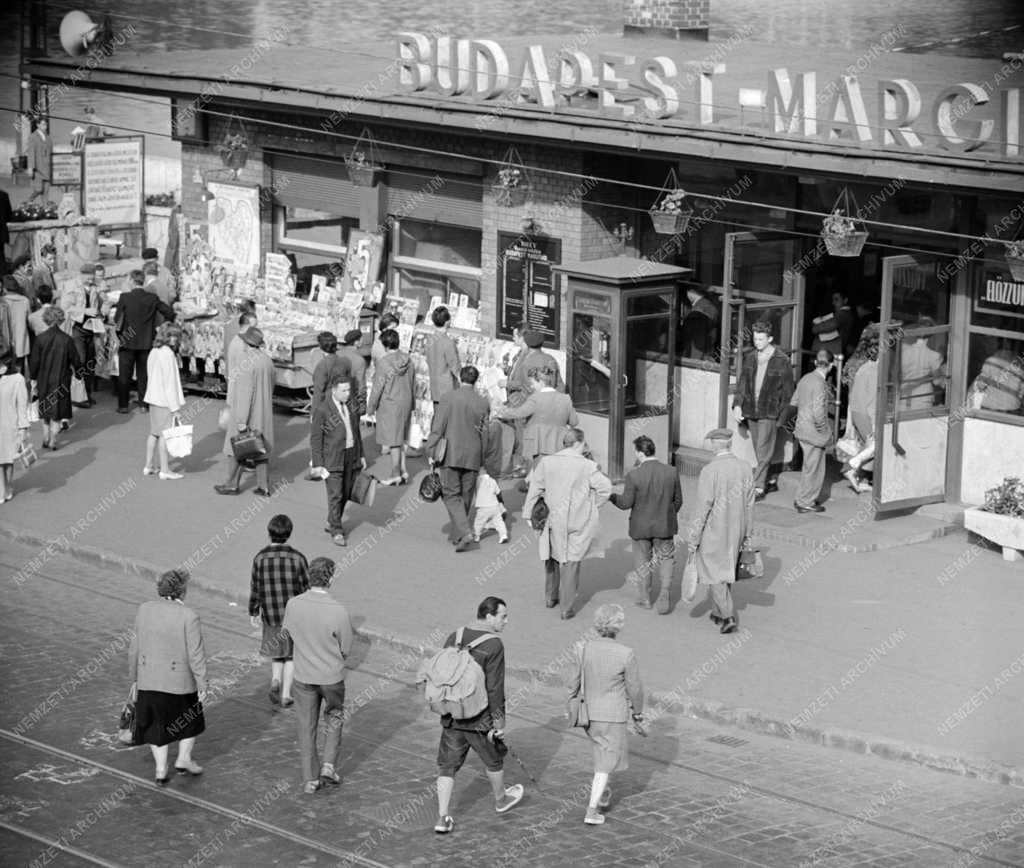 Közlekedés - HÉV végállomás a Margit hídnál