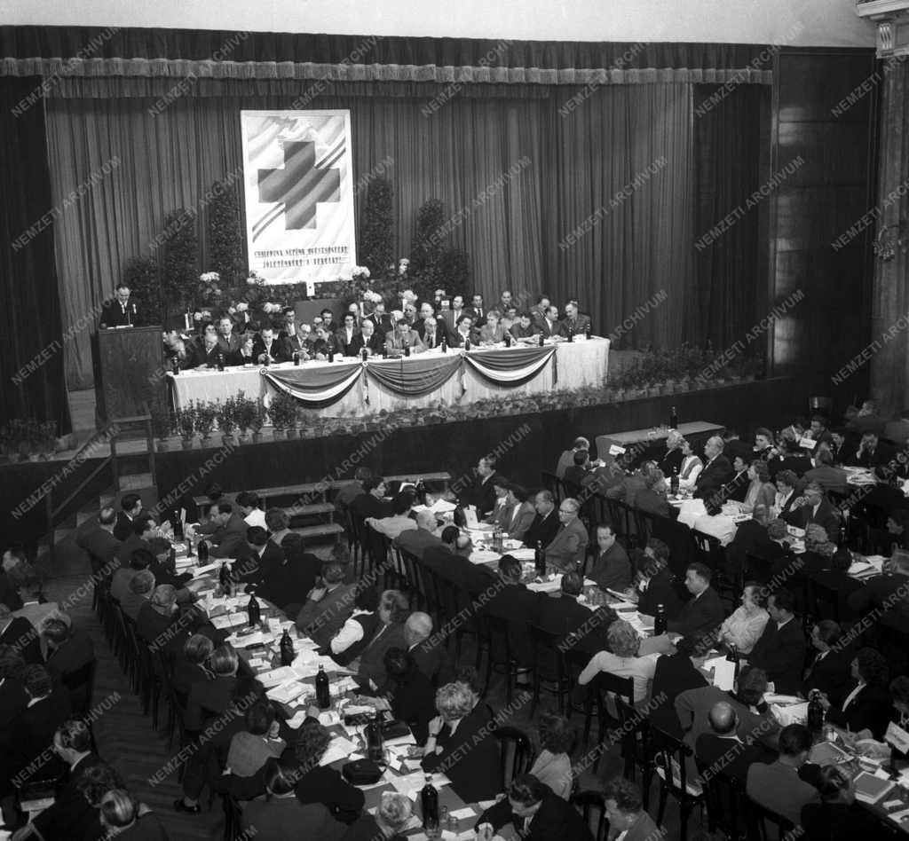 Karitatív szervezet - A Magyar Vöröskereszt I. Országos Kongresszusa