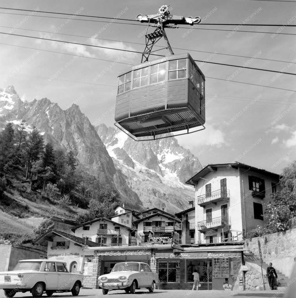Tájkép - Olaszország - Courmayeur