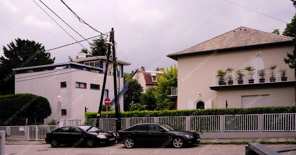 Városkép - Budapest - Napraforgó utcai kísérleti lakótelep