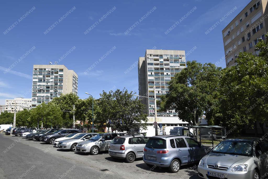 Városkép - Budapest - Füredi úti lakótelep