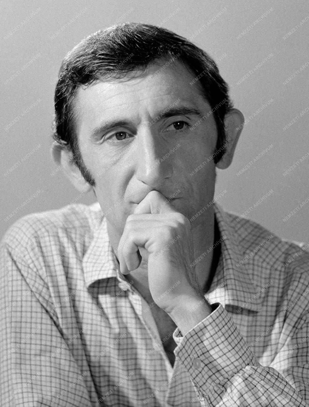 Garas Dezső, a Madách Színház tagja, a 