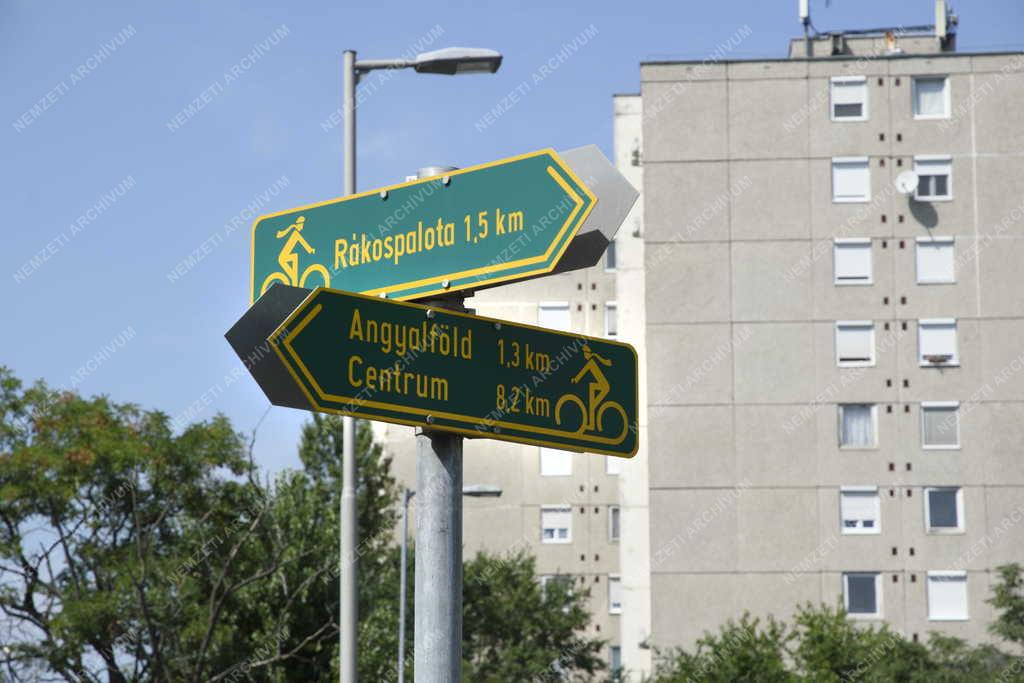 Városkép - Budapest - Újpesti lakótelep