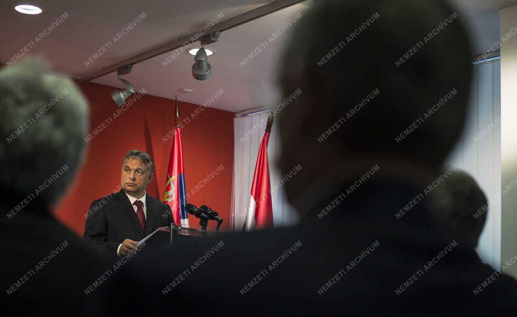 Orbán Viktor a Belgrádi Magyar Kulturális Intézet megnyitóján