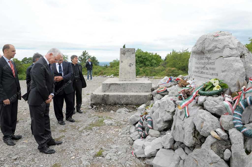 Világháborús centenárium - Balog Zoltán miniszter az olaszországi megemlékezéseken