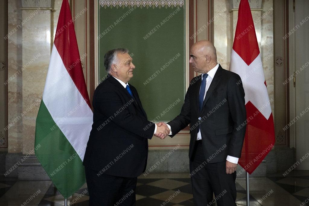 Orbán Viktor Svájcban