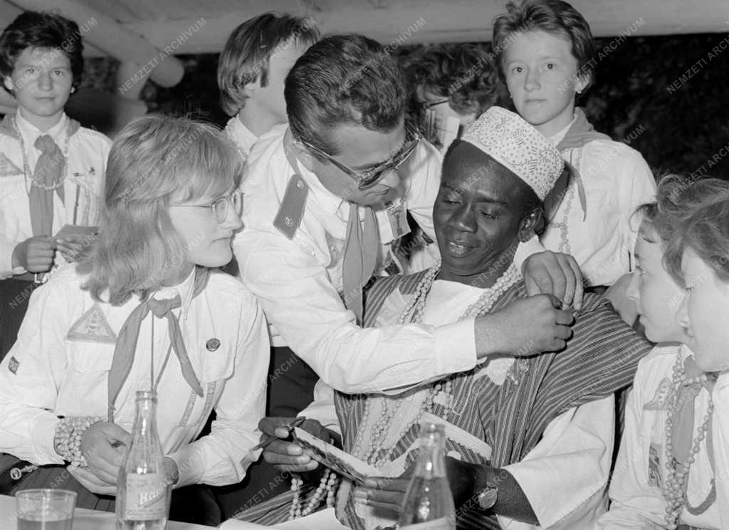 Külkapcsolat - A Mali Köztársaság küldöttsége Budapesten