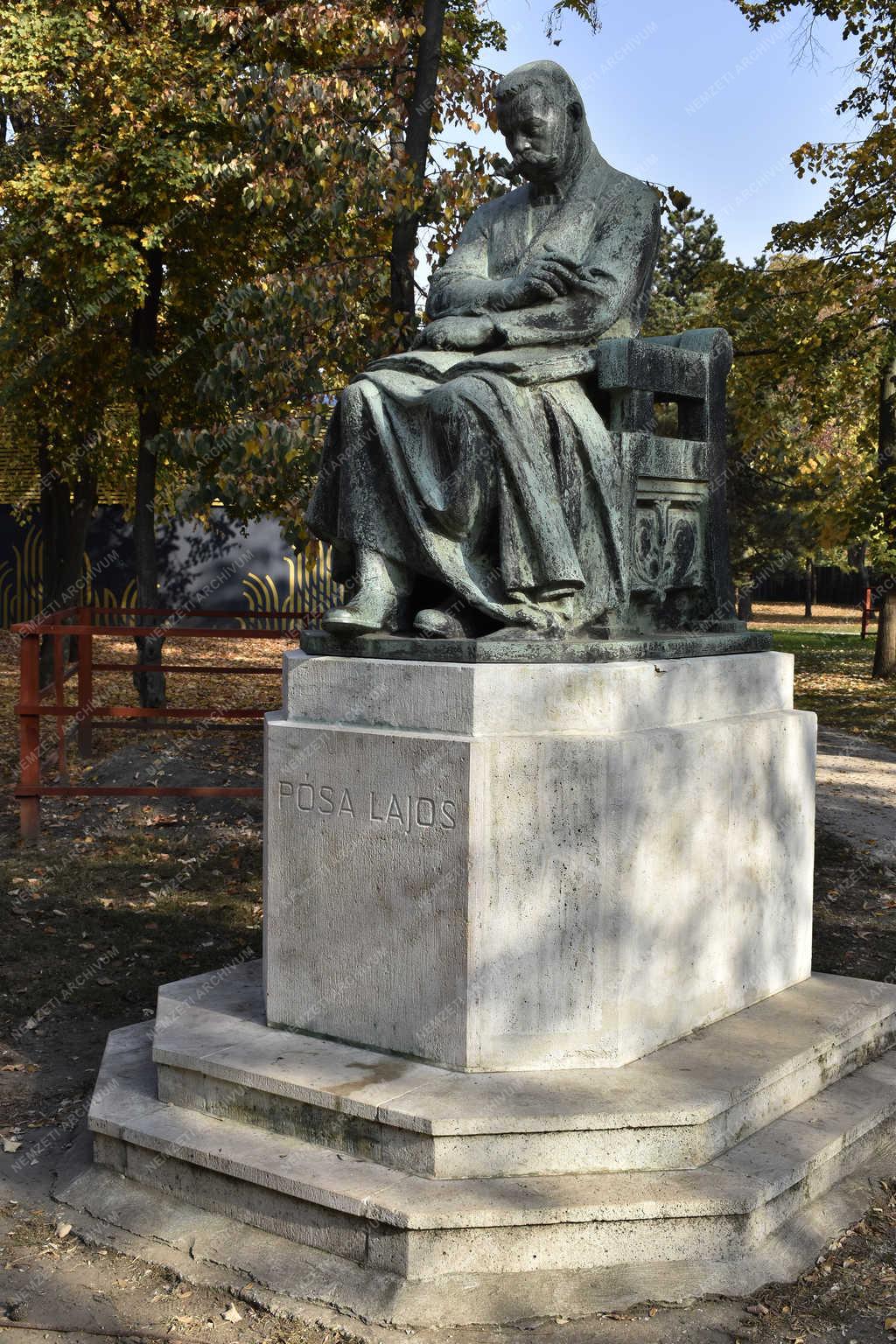 Köztéri szobor - Budapest - Pósa Lajos 