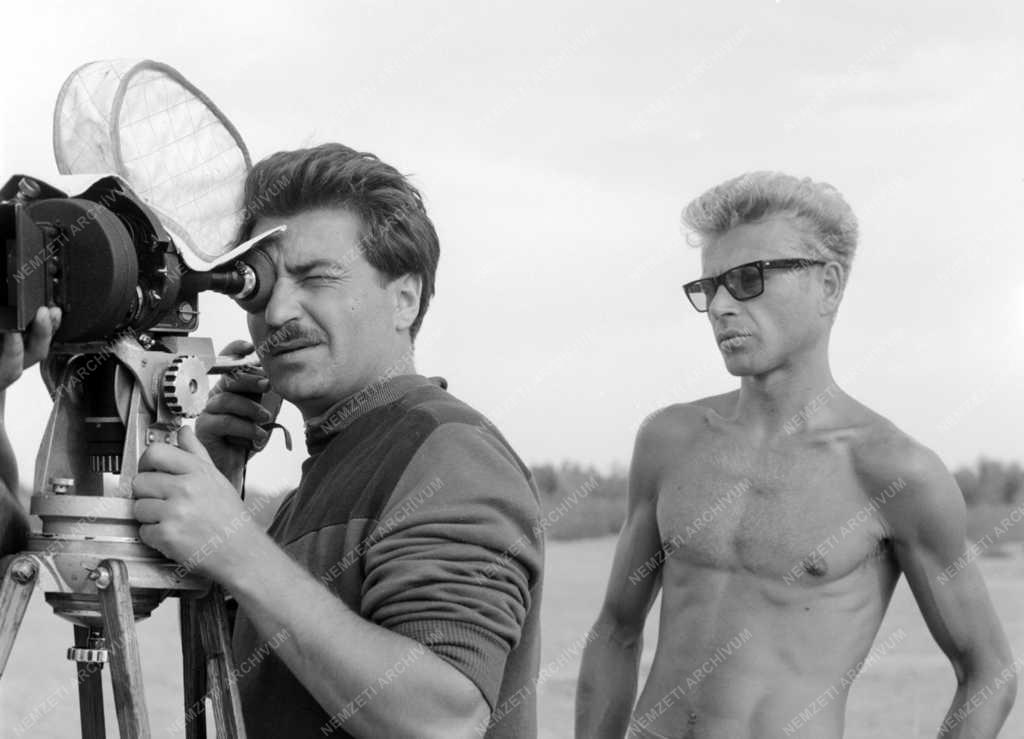 Filmforgatás - A Sodrásban című új magyar film felvételei