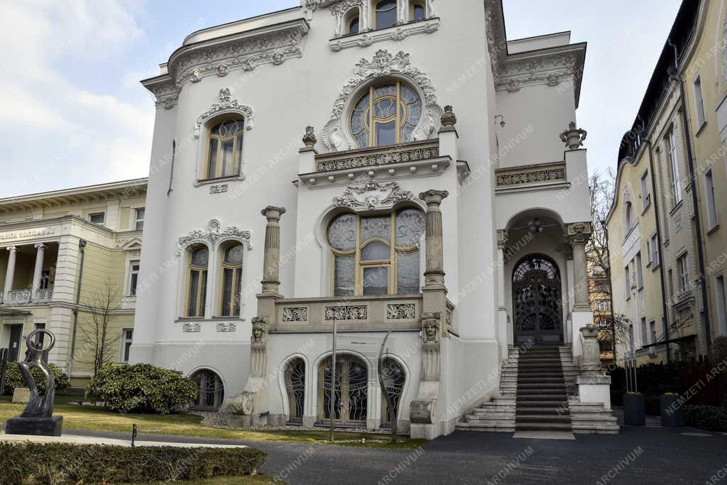 Városkép - Budapest - Kőrössy-villa a Városligeti fasorban