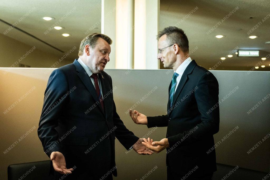 Szijjártó Péter New Yorkban
