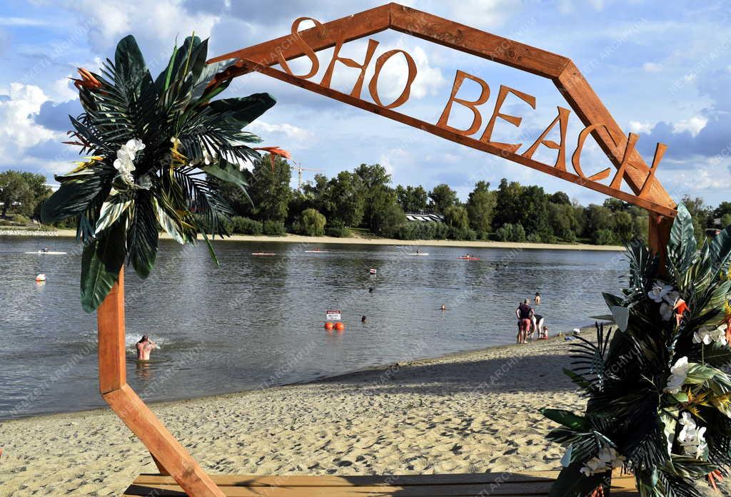 Szabadidő - Budapest - SHO Beach a Lágymányosi-öbölben