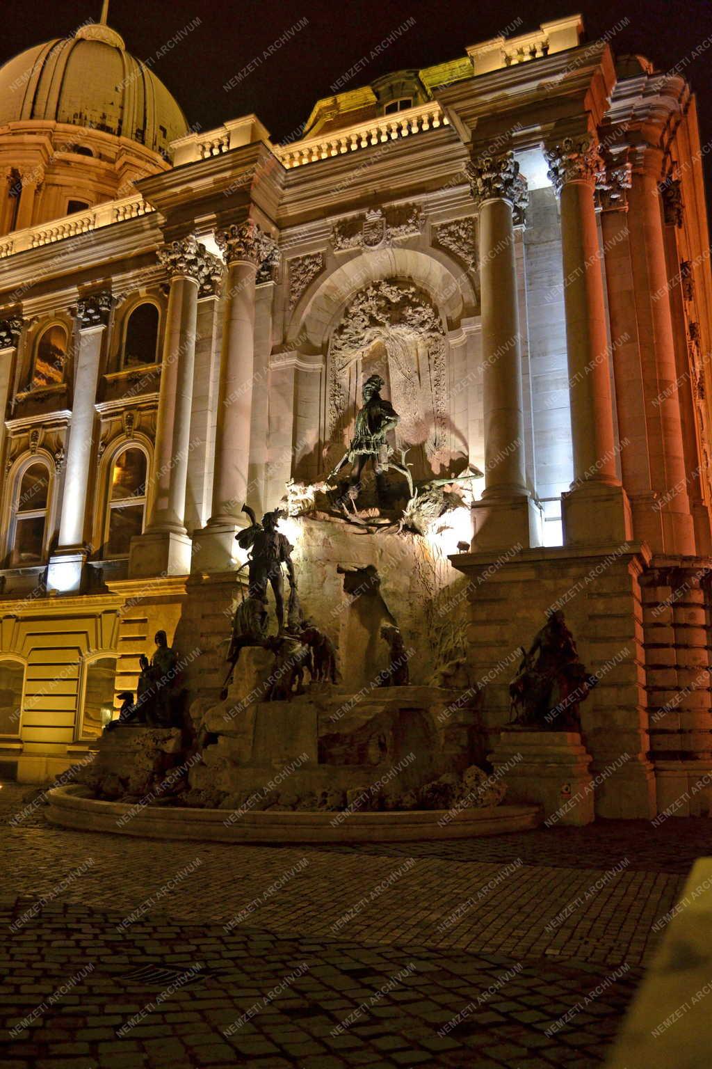 Budapest - Budai Vár - Esti felvétel