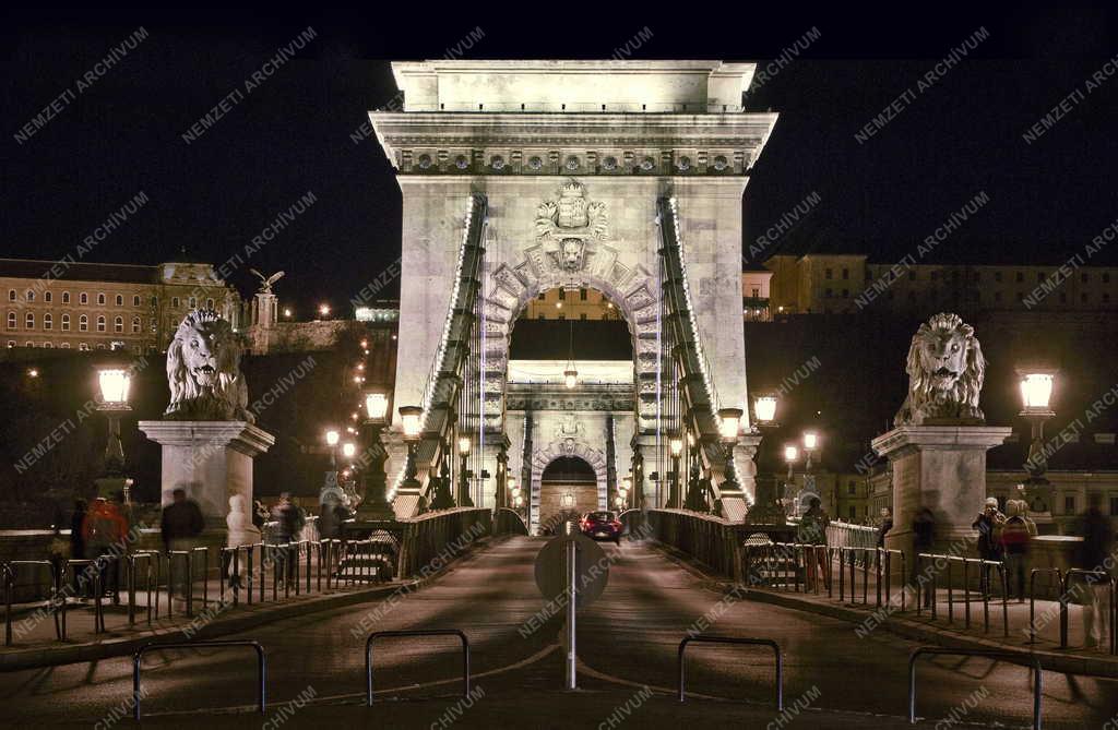 Városkép - Budapest - A Széchenyi lánchíd
