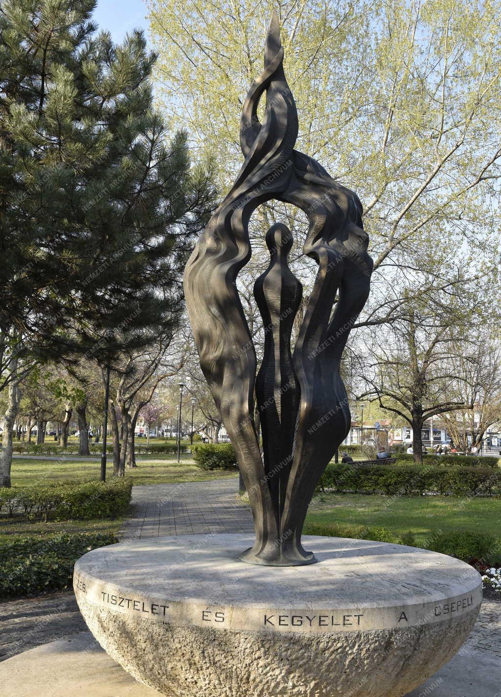 Városkép - Budapest - Csepel - 1956-os emlékmű