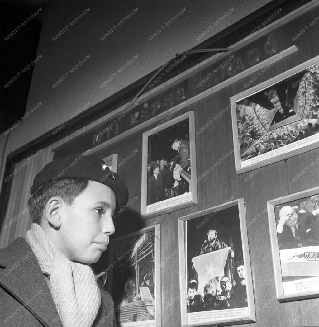 Külkapcsolat - Úttörőküldöttség Budapesten - Fidel Castro