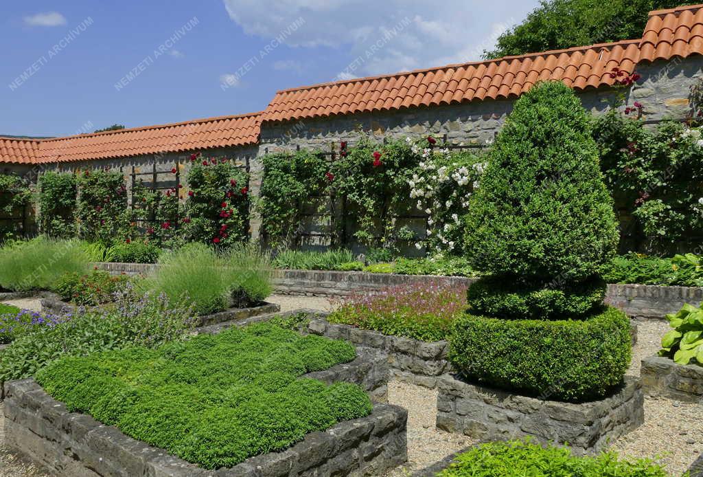 Városkép - Idegenforgalom - Visegrádi Királyi Palota kertje 