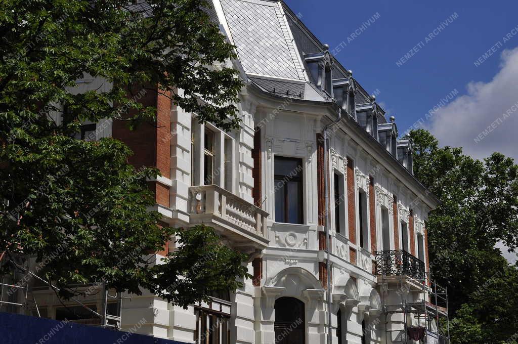 városkép - Budapest - Felújítják a Róheim-villát, Tisza István egykori lakhelyét