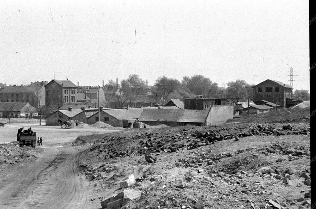 Újjáépítés - Az Árpád híd építése