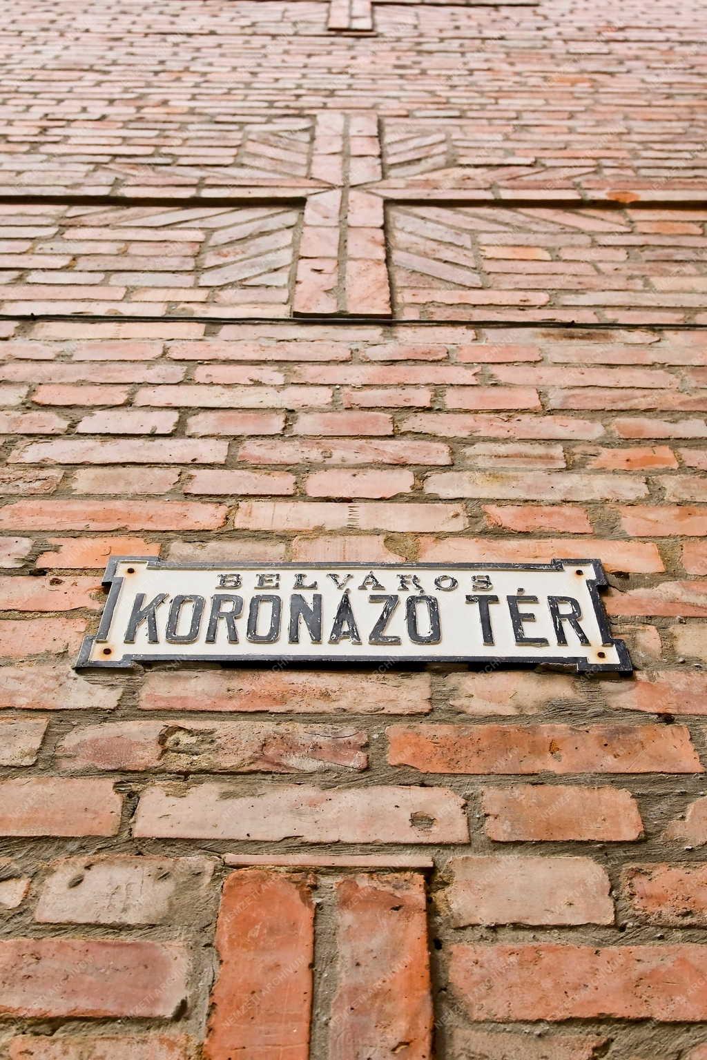 Székesfehérvár - Utcanévtábla