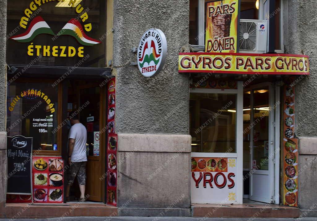 Városkép - Budapest - Étkezde