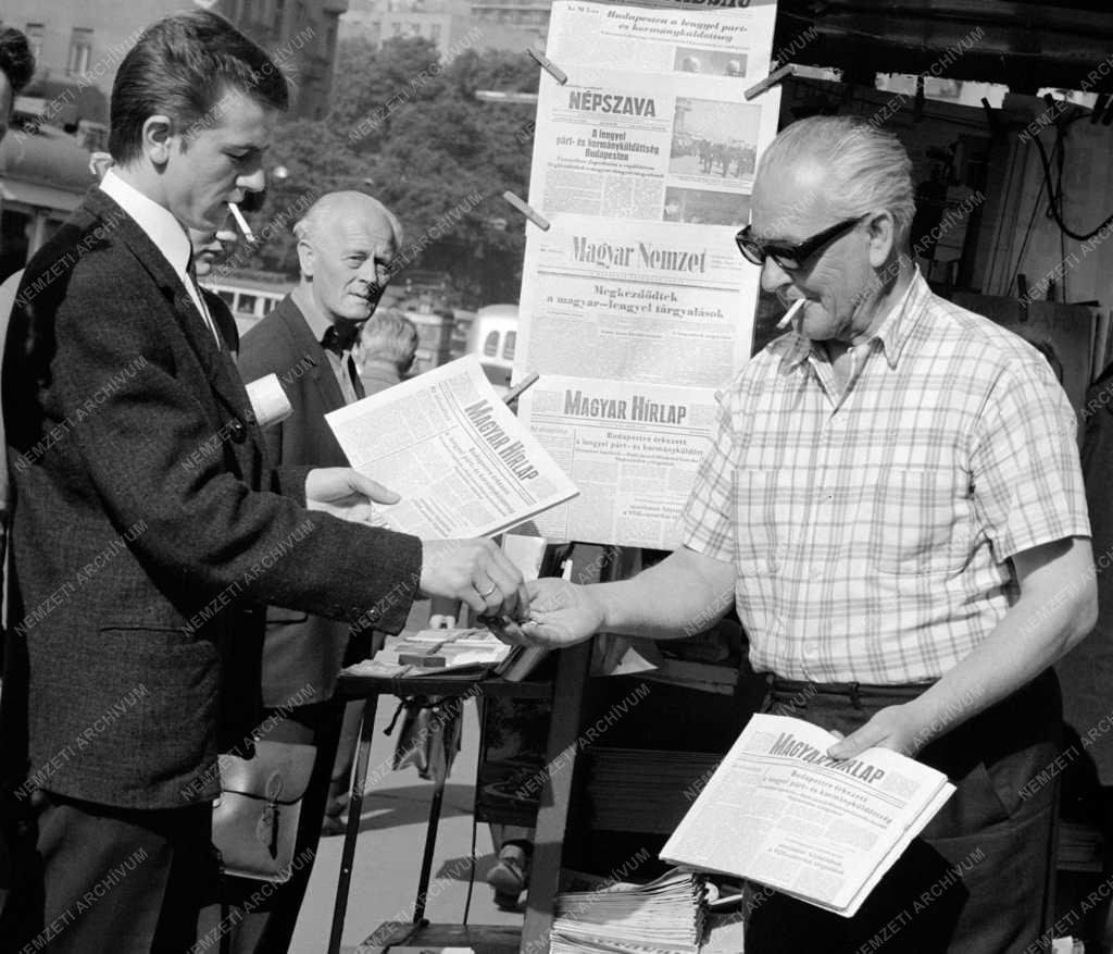 Kultúra - Sajtó - Megjelent a Magyar Hírlap első száma