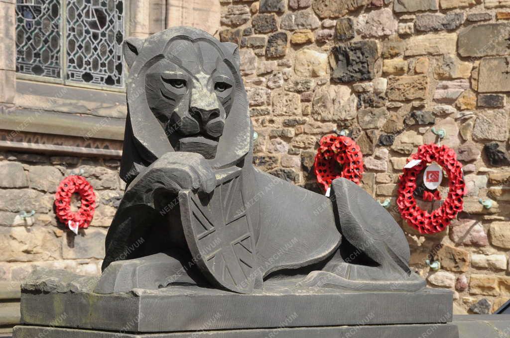 Városok - Edinburgh - Kőoroszlán