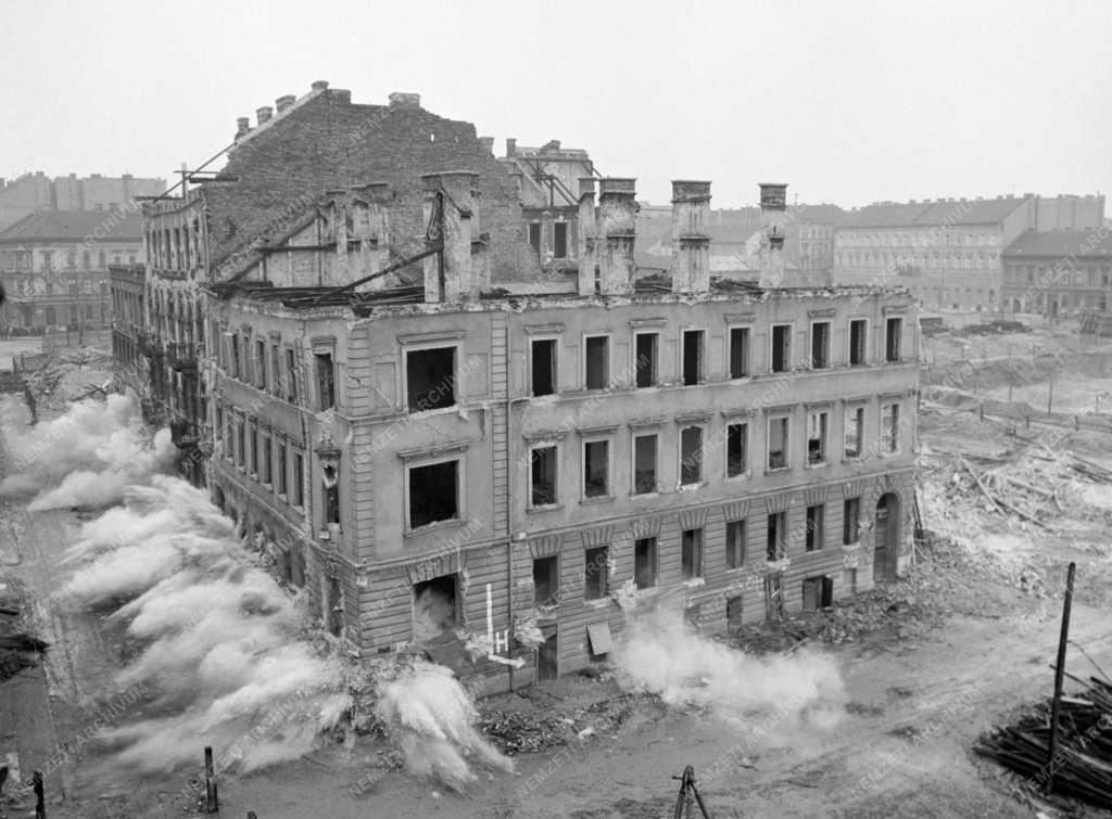 Városkép - Józsefváros újjáépítése