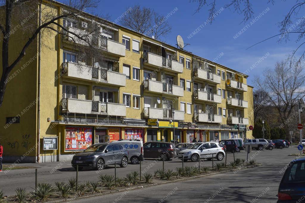 Városkép - Budapest - József Attila lakótelep