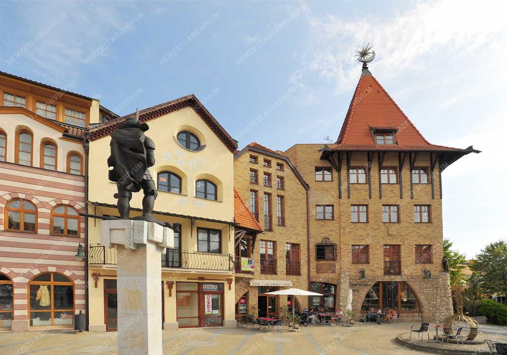 Táj, város - Révkomárom - Városkép