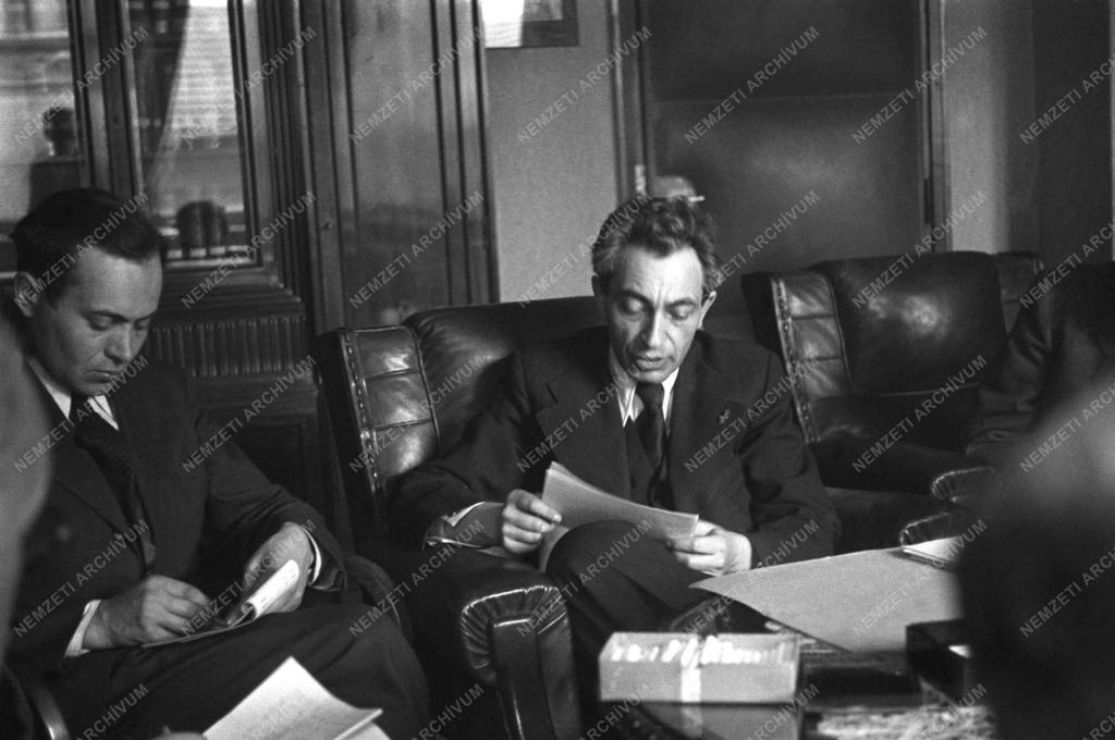 Gerő sajtófogadása