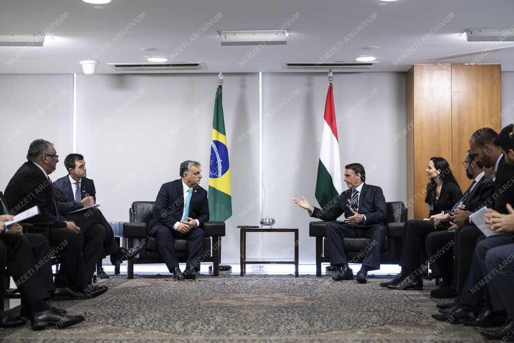 Orbán Viktor brazíliai munkalátogatása