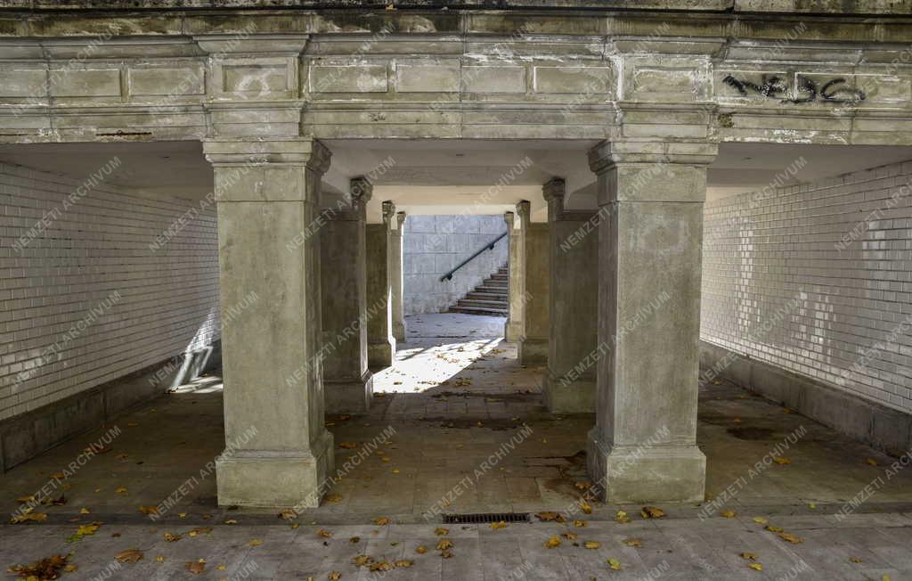 Közlekedés - Budapest - A főváros második legrégebbi gyalogos aluljárója