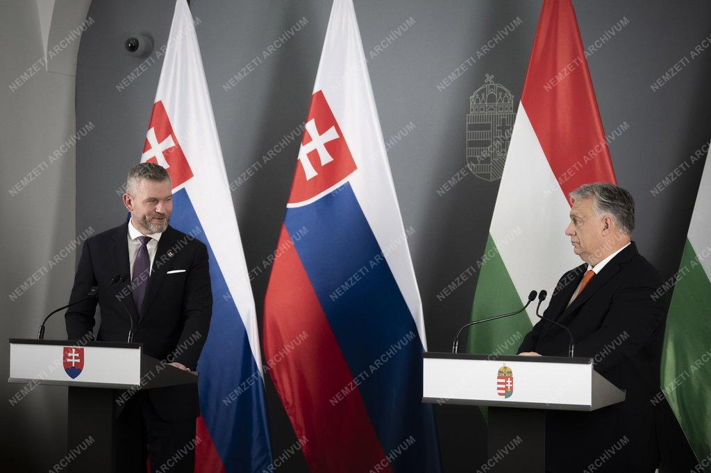 Orbán Viktor fogadta a szlovák parlament elnökét