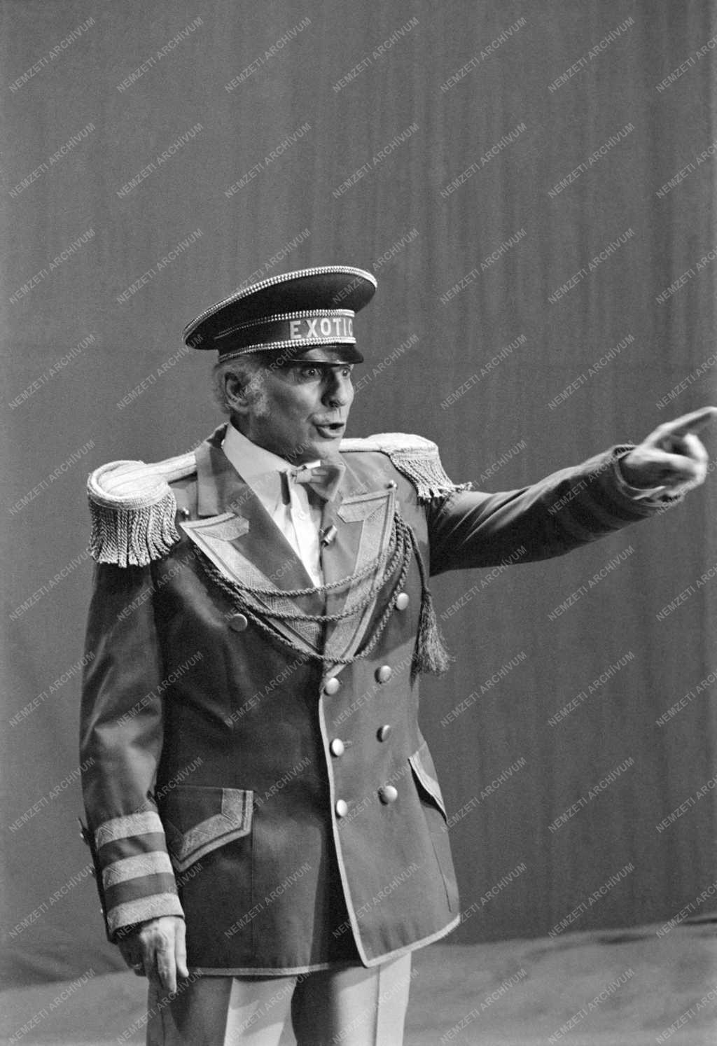 Kultúra - Televízió - Az Alfonzó Show című tv-műsor forgatása