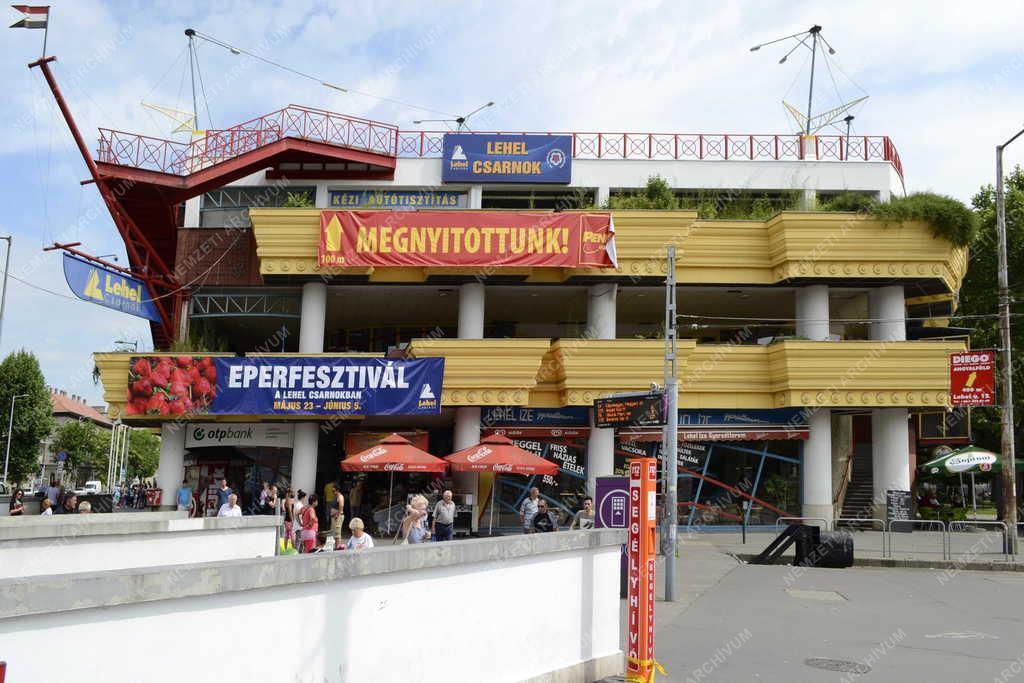 Épület - Budapest - A Lehel Csarnok 