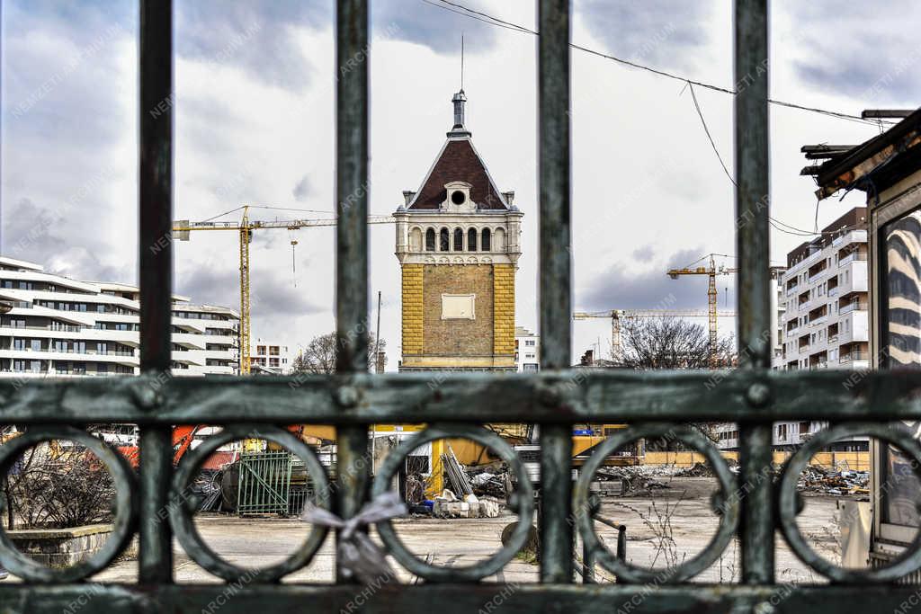 Városkép - Budapest - A régi Közvágóhíd területe