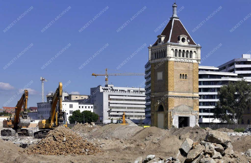 Városkép - Budapest - A régi Közvágóhíd területe