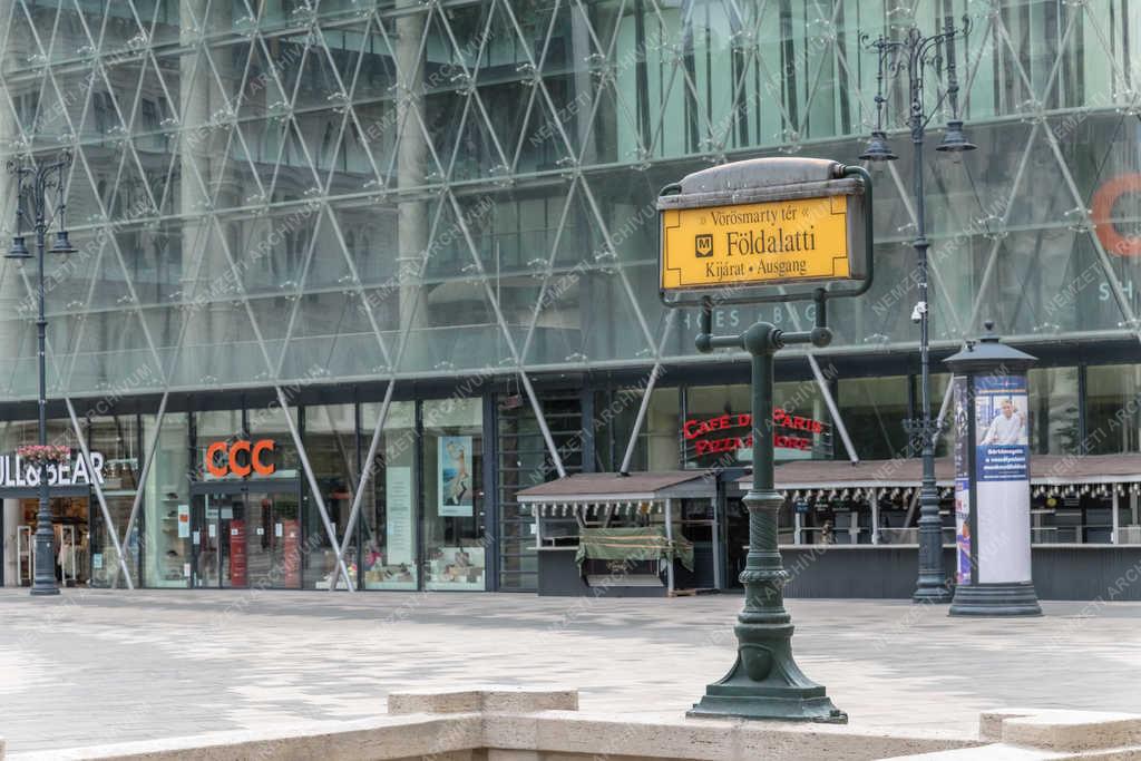 Közlekedés - Budapest - Millenniumi földalatti