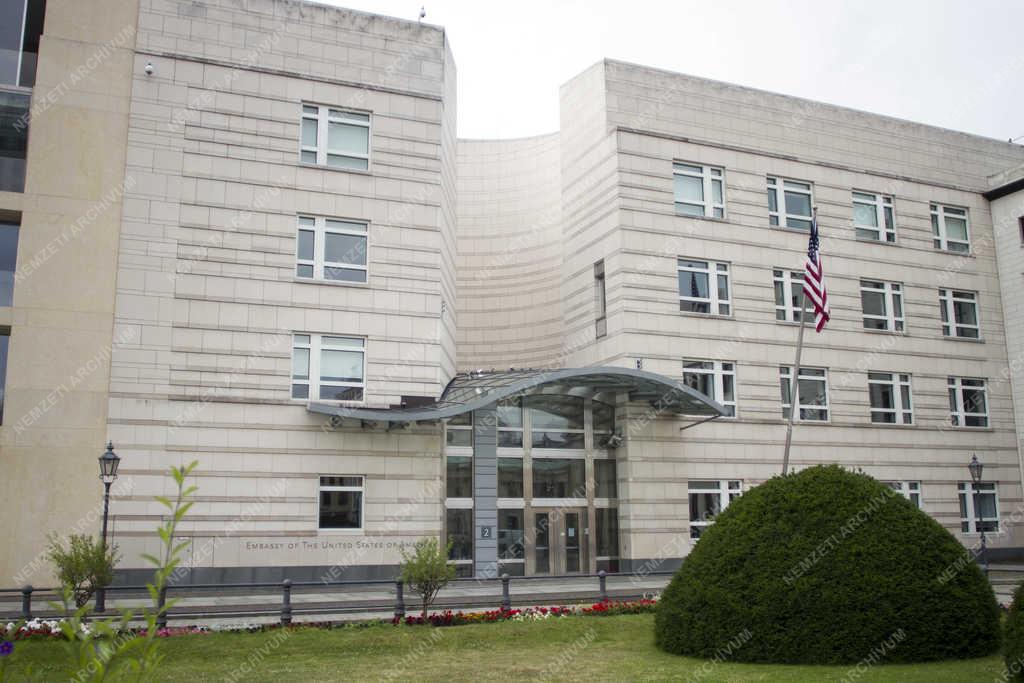 Diplomáciai épület - Berlin - Egyesült Államok 