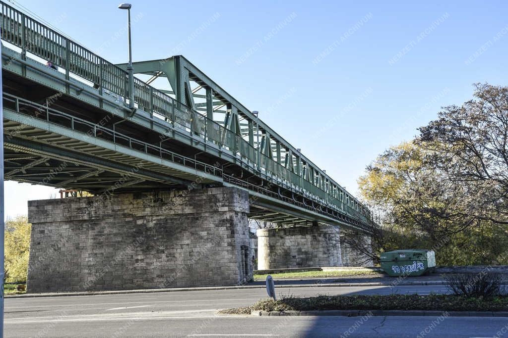 Közlekedés - Budapest - Újpesti vasúti híd
