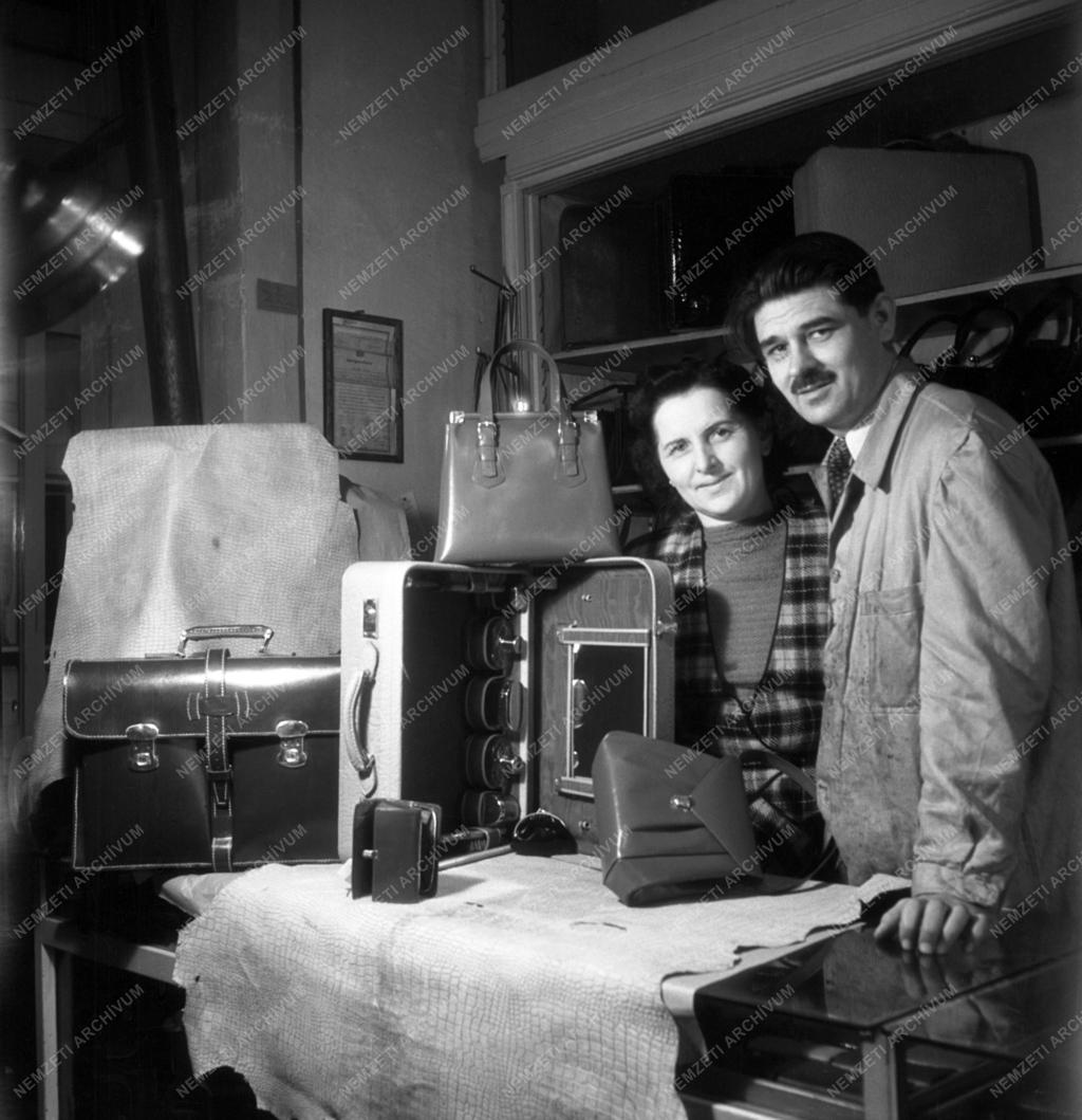 Ipar - Vadász Vilmos bőröndös