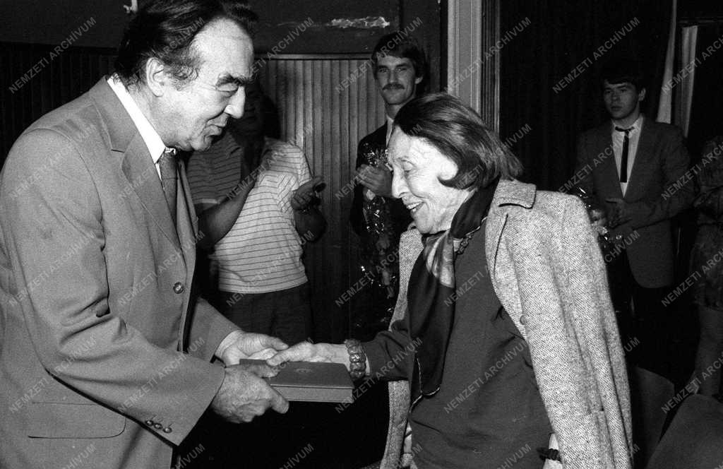 Makay Margit színésznő, kiváló művész