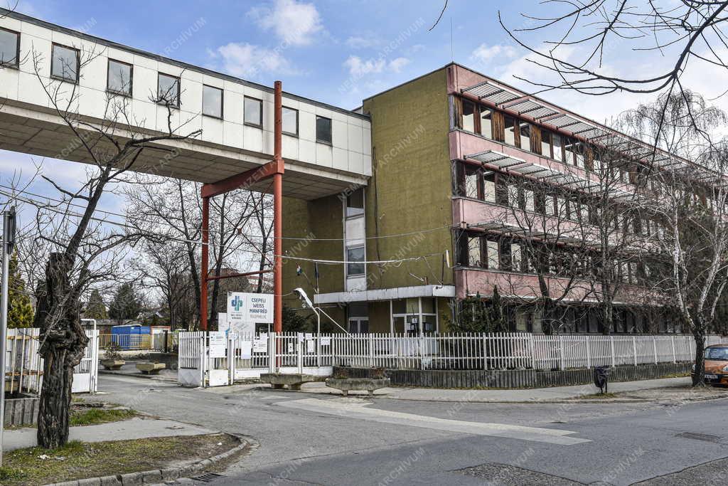 Egészségügy - Budapest - Jahn Ferenc Dél-pesti Kórház és Rendelőintézet Csepeli Weiss Manfréd Telephelye