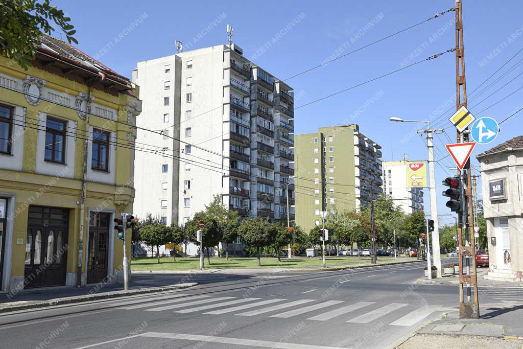 Városkép - Budapest - Erzsébeti panelházak