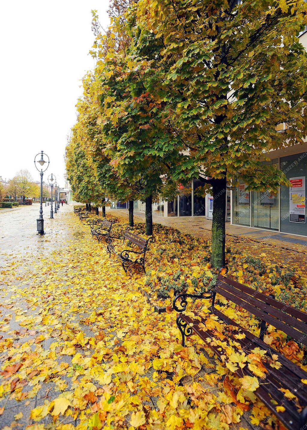 Időjárás - Debrecen - Esős ősz 