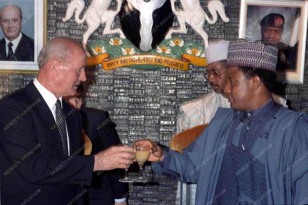 Külpolitika - Losonczi Pál Nigériában