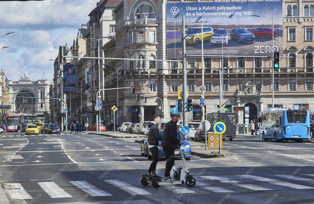 Városkép - Budapest - Rákóczi út