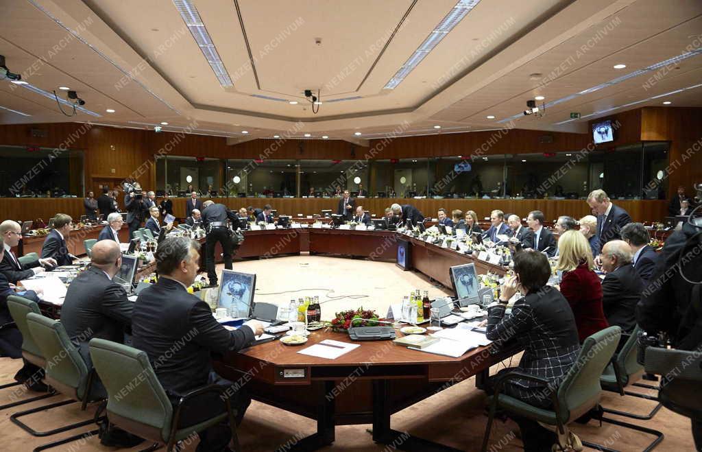 EU-csúcs Brüsszelben