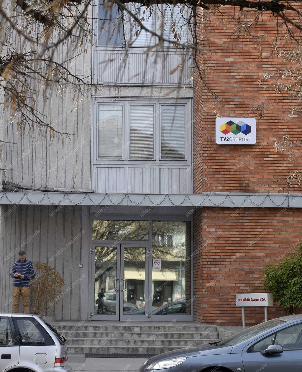 Városkép - Budapest - TV2 Csoport székháza 